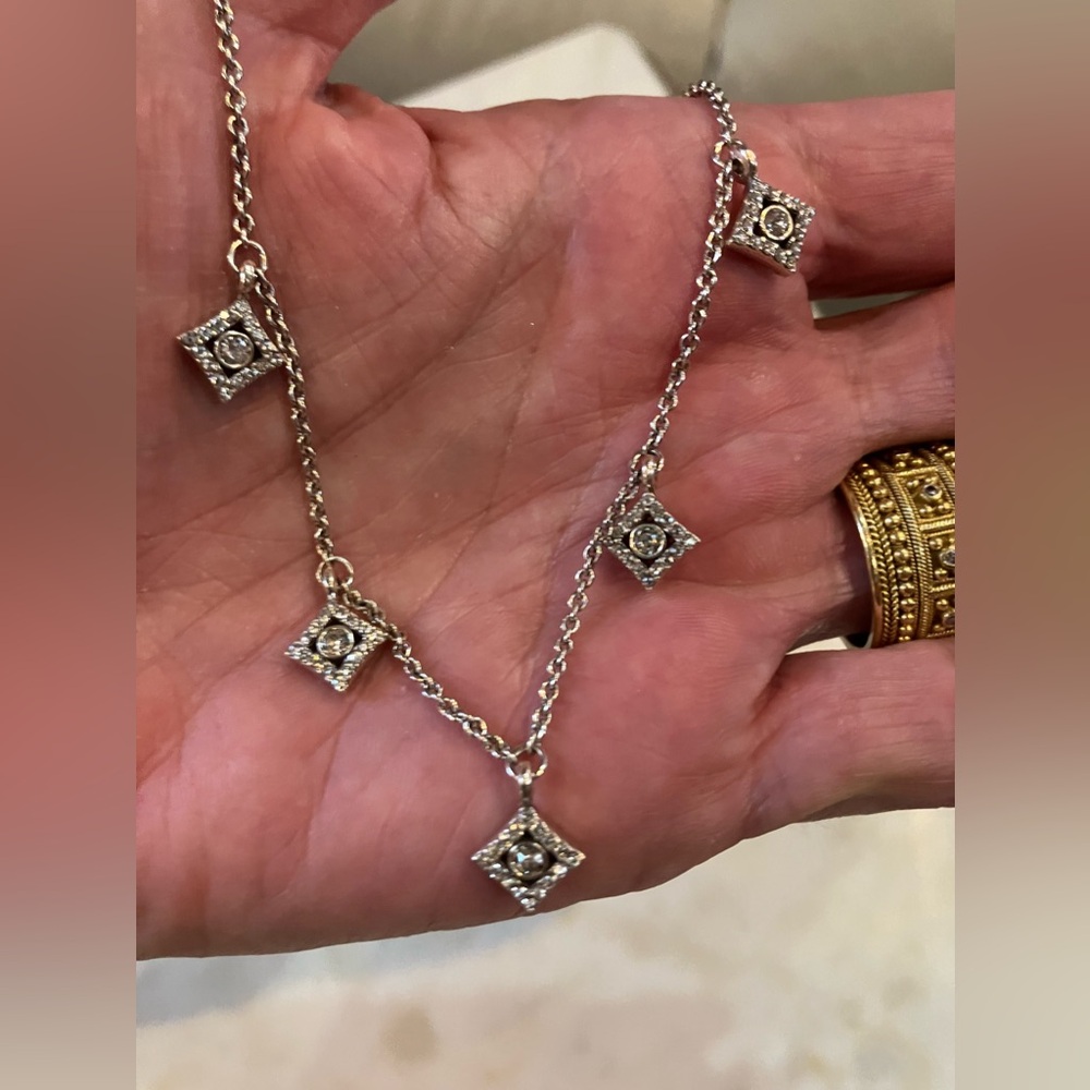 ❤️BRIGHTON ILLUMIA DIAMOND DROPS NECKLACE NWT